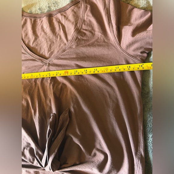 Lululemon front tie short sleeve top - Picture 3 of 3